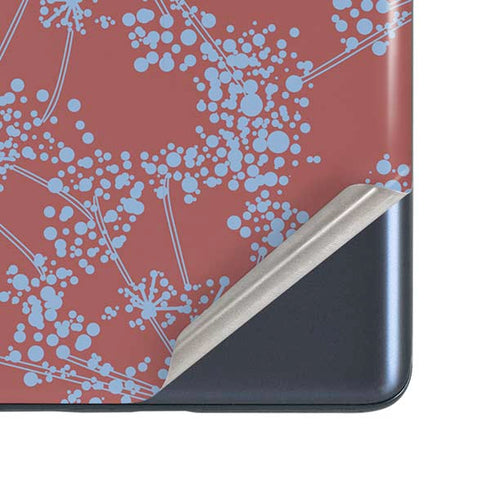 Airy Blue Floral Galaxy S20 Fan Edition Skin